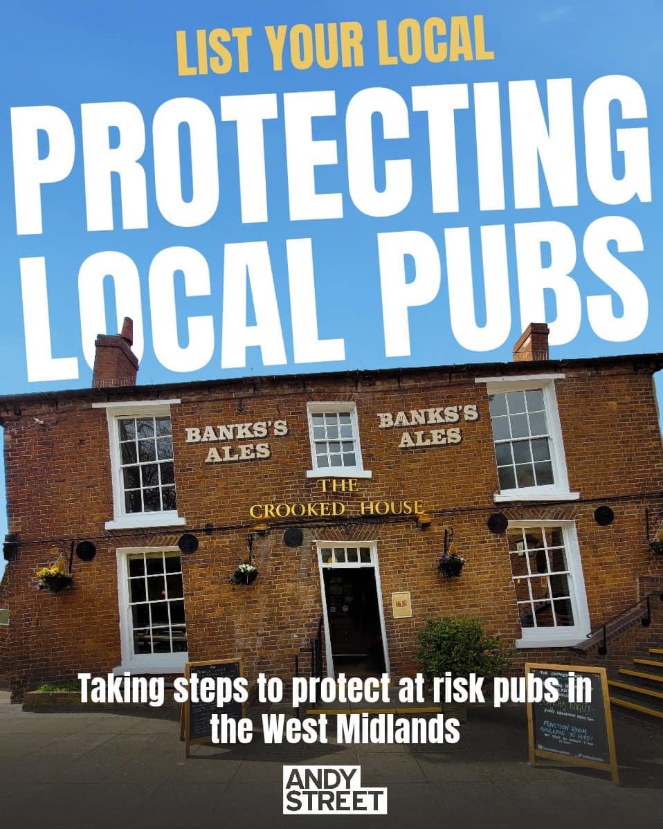Protect local pub poster