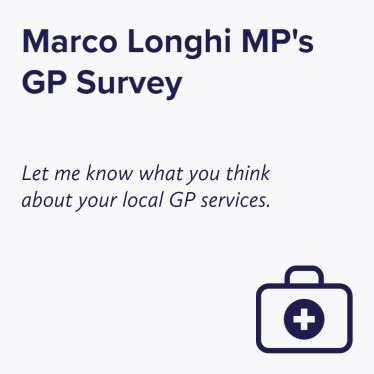 Please let Marco Longhi MP know what you think about your GP services