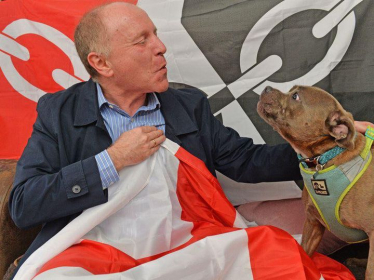Marco Longhi MP pet dog animal patriotic pet