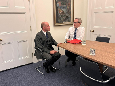 Meeting with DCMS Lord Parkinson